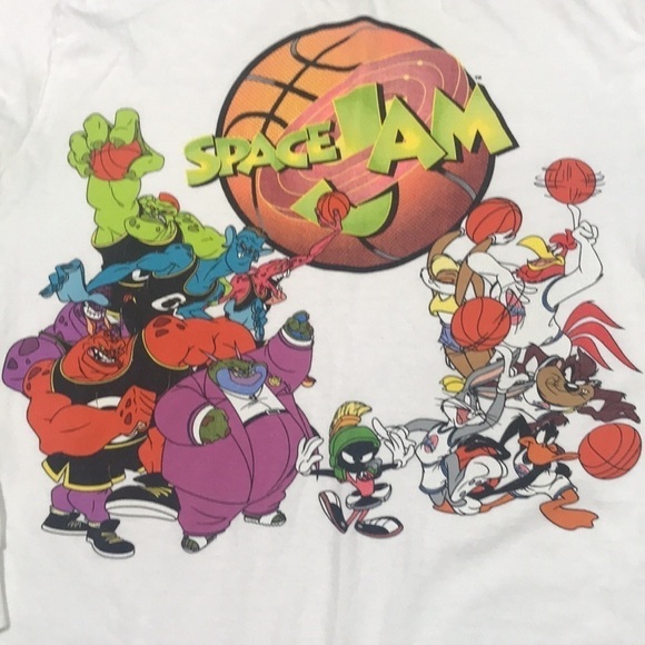 Space Jam Retro PACSUN Long Sleeve Screen Tee - Picture 4 of 9